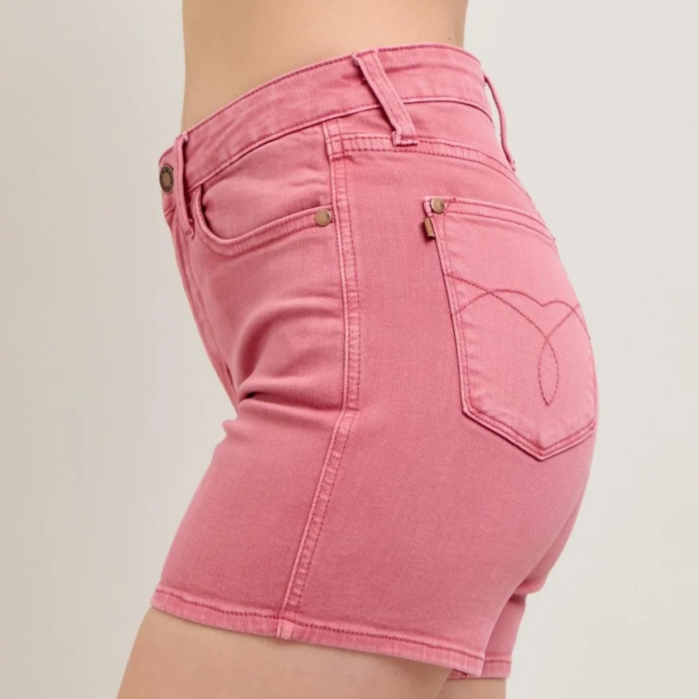 Rosy High Hopes Denim Shorts - Picture 14 of 16